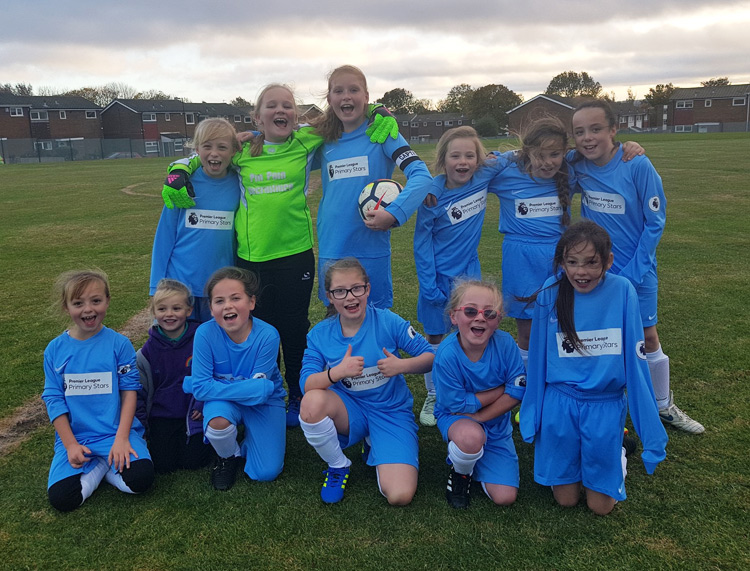 Well done to Hilton Girls FC